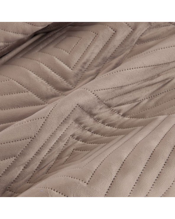 Narzuta velvet 220x240 Sofia 2 kawowa Eurofirany Narzuta velvet 220x240 Sofia 2 kawowa