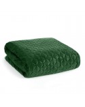 Narzuta velvet 220x240 Dimon ciemnozielona