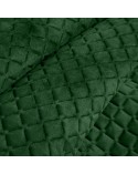 Narzuta velvet 220x240 Dimon ciemnozielona