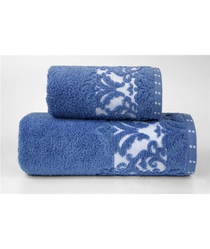 Ręcznik Venezia mikrobawełna 70x140 Denim GRENO