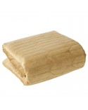 Narzuta velvet 200x220 Sofia 1 miodowa
