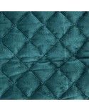 Narzuta velvet 170x210 Ria 1 ciemnoturkusowa