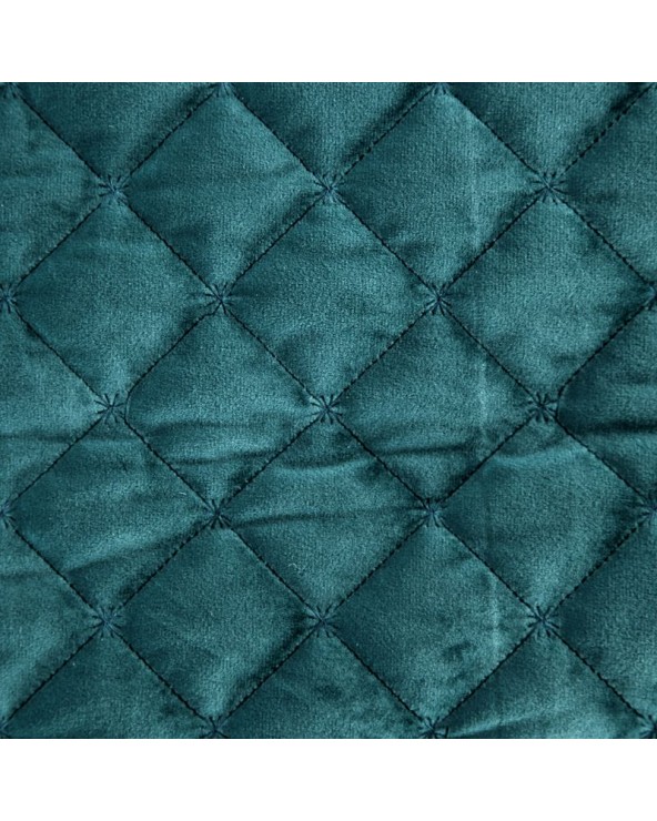 Narzuta velvet 170x210 Ria 1 ciemnoturkusowa