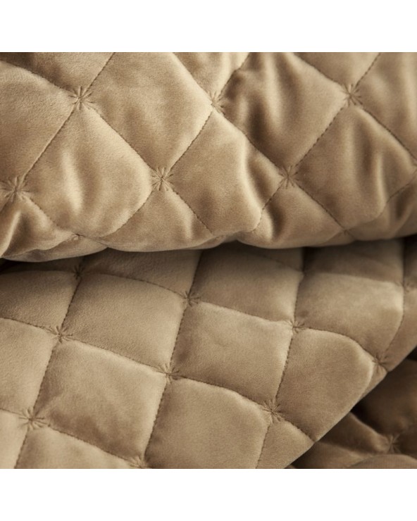 Narzuta velvet 220x240 Ria 1 miodowa Eurofirany Narzuta velvet 220x240 Ria 1 miodowa