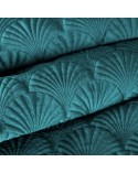 Narzuta velvet 170x210 Ria 2 ciemnoturkusowa