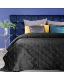 Narzuta velvet 170x210 Ria 2 czarna