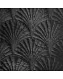 Narzuta velvet 170x210 Ria 2 czarna
