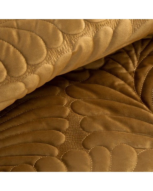 Narzuta velvet 170x210 Ria 4 miodowa
