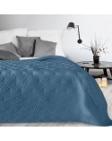 Narzuta mikrofibra 170x210 Alara 1 niebieska