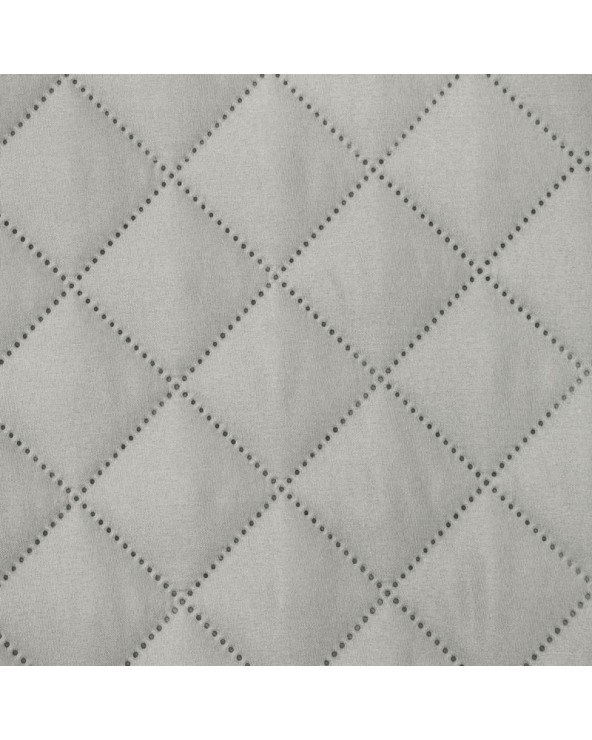Narzuta mikrofibra 70x160 Alara 3 srebrna
