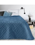 Narzuta mikrofibra 220x240 Alara 2 niebieska