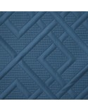 Narzuta mikrofibra 220x240 Alara 2 niebieska