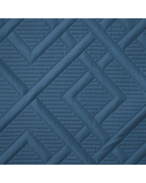 Narzuta mikrofibra 220x240 Alara 2 niebieska
