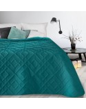 Narzuta mikrofibra 220x240 Alara 2 ciemnoturkusowa