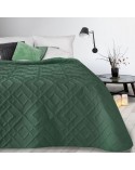 Narzuta mikrofibra 220x240 Alara 2 ciemnozielona