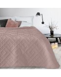 Narzuta mikrofibra 220x240 Alara 2 ciemnoróżowa