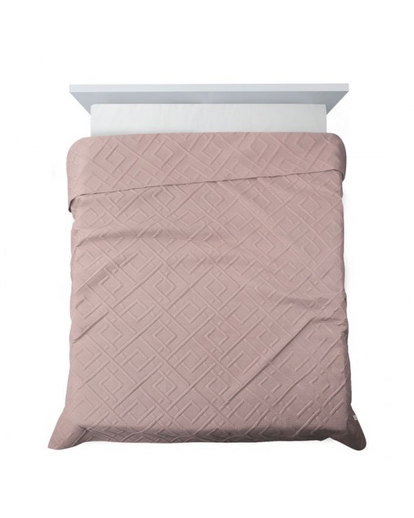 Narzuta mikrofibra 170x210 Alara 2 ciemnoróżowa