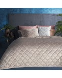 Narzuta velvet 220x240 Amareta beżowa