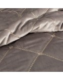 Narzuta velvet 220x240 Amareta beżowa
