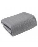 Narzuta velvet 220x240 Sofia 2 srebrna