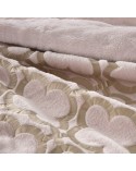 Narzuta velvet 170x210 Celebre różowa