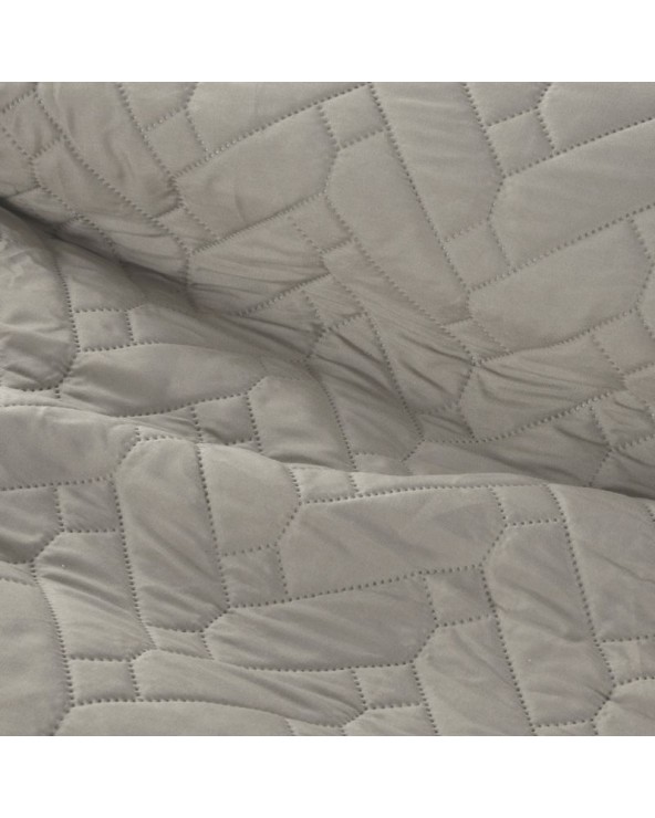 Narzuta mikrofibra 220x240 Stella stalowa Eurofirany Narzuta mikrofibra 220x240 Stella stalowa