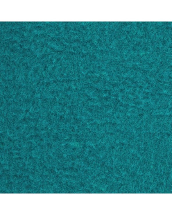 Koc bawełniany z frędzlami 150x200 turkusowy