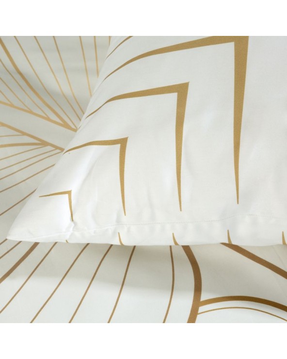 Pościel makosatyna bawełniana 200x220+2x70x80 Blanca 4