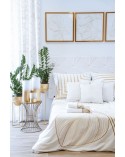 Pościel makosatyna bawełniana 200x220+2x70x80 Blanca 4