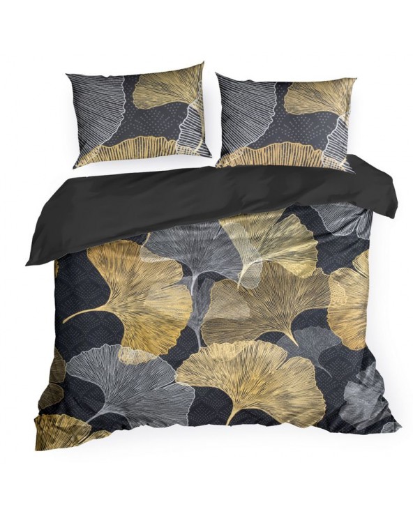 Pościel bawełna hiszpańska 160x200+2x70x80 Ginko Eurofirany Pościel bawełna hiszpańska 160x200+2x70x80 Ginko