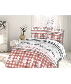 Pościel flanela bawełniana Flanellini 63-1 160x200 Darymex