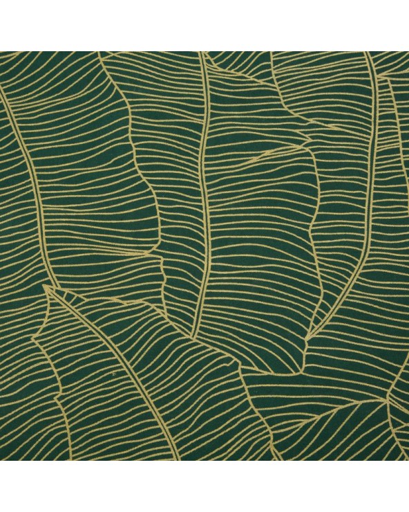 Pościel satyna bawełniana 160x200+2x70x80 Metali 5 zielona