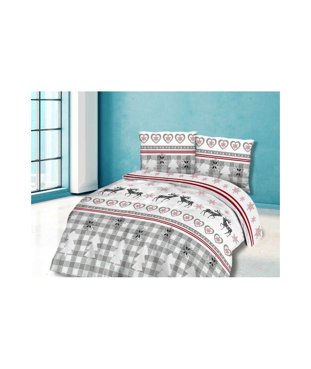 Pościel flanela bawełniana Flanellini 63-1 200x220 Darymex