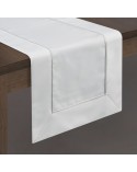 Bieżnik 40x140 Madele biały