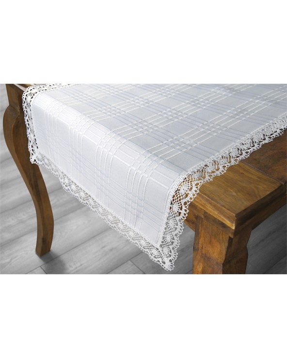 Polski obrus Teflonowany 150x250 biały