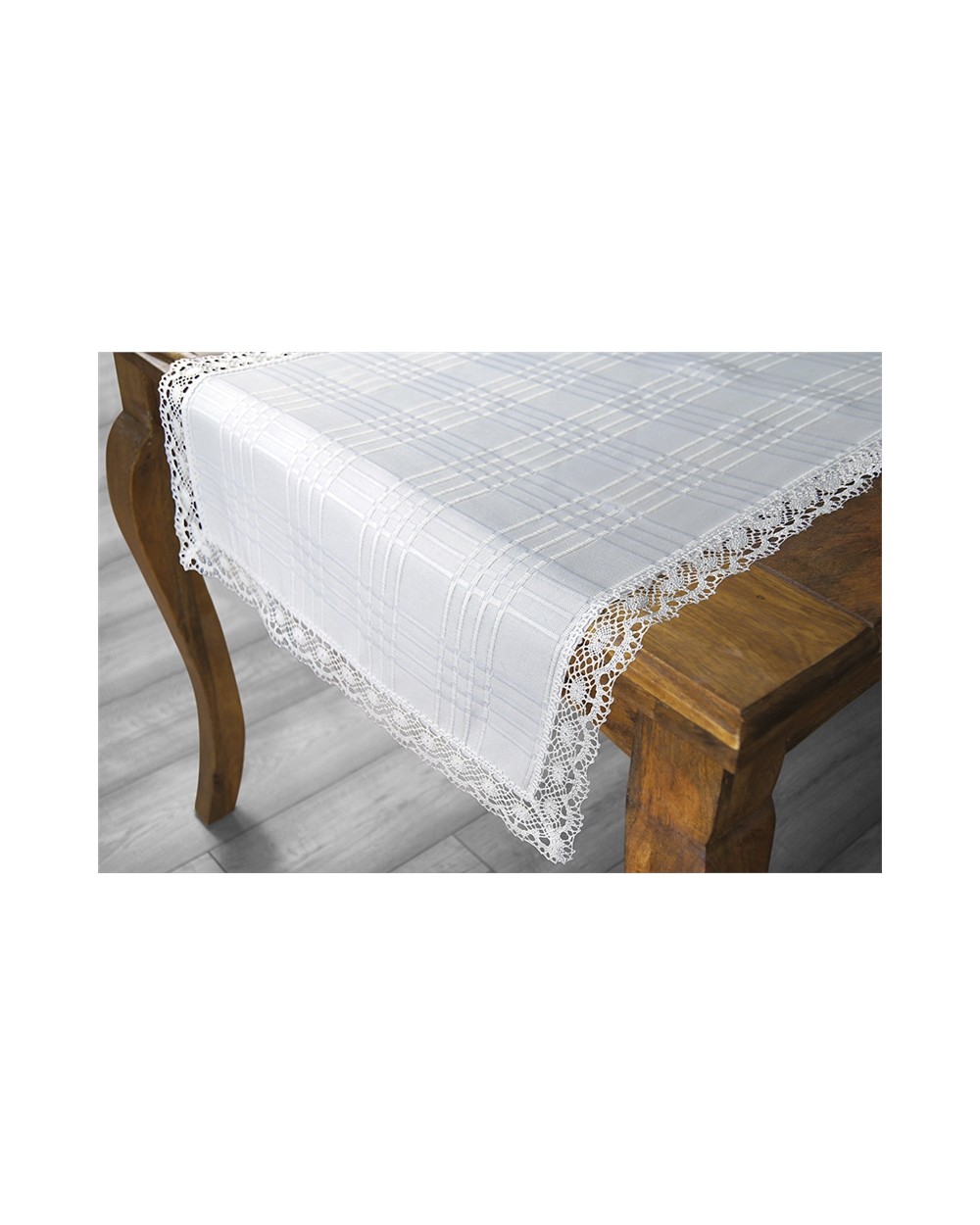 Polski obrus Teflonowany 150x250 biały