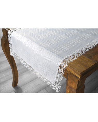 Polski obrus Teflonowany 150x250 biały