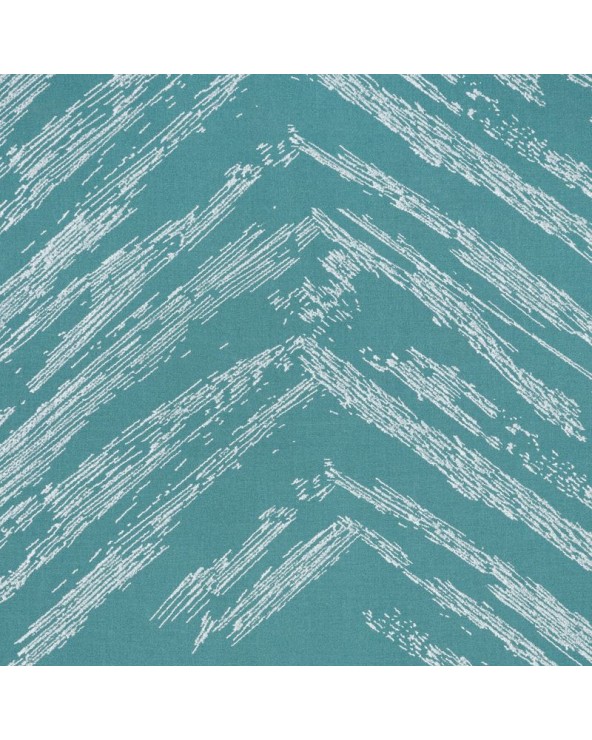Pościel satyna bawełniana 160x200 + 2x70x80 Metali 24 turkusowa