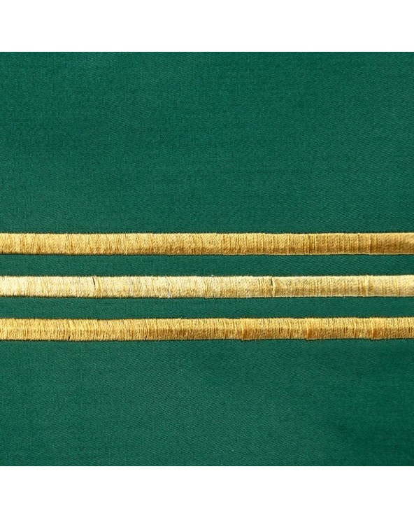 Pościel haftowana 200x220 + 2x70x80 Haft 4 zielona