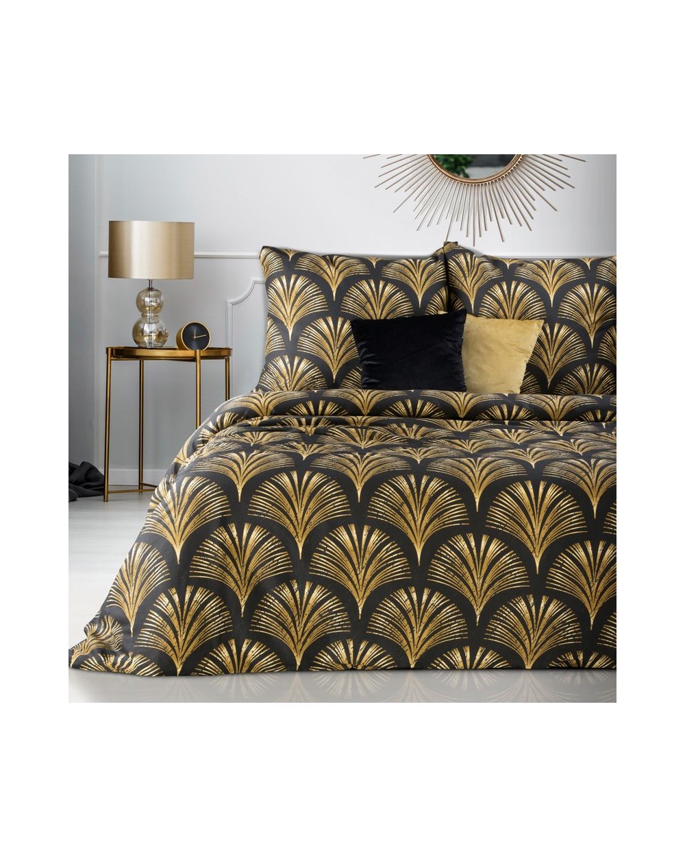 Pościel satyna bawełniana 160x200 + 2x70x80 Nika 18