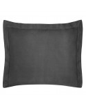 Poszewka bawełna 70x90+5 czarna