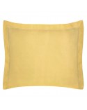 Poszewka bawełna 70x90+5 musztardowa