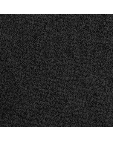 Prześcieradło bawełna frotte 120x200 z gumką czarne