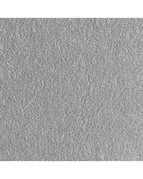 Prześcieradło bawełna frotte 140x200 z gumką srebrne