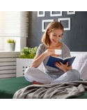 Prześcieradło wysokie bawełna jersey 120x200x25 z gumką beżowe
