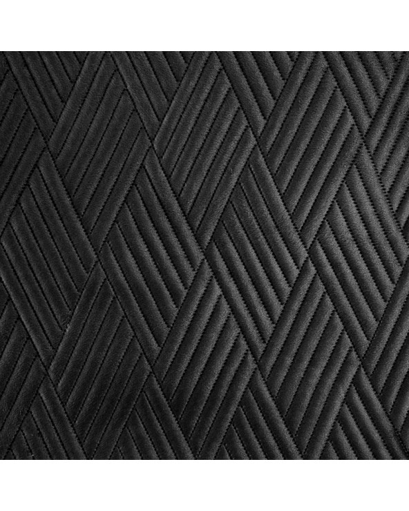 Narzuta velvet 220x240 Ariel 1 czarna