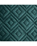 Narzuta velvet 170x210 Ariel 3 ciemnoturkusowa