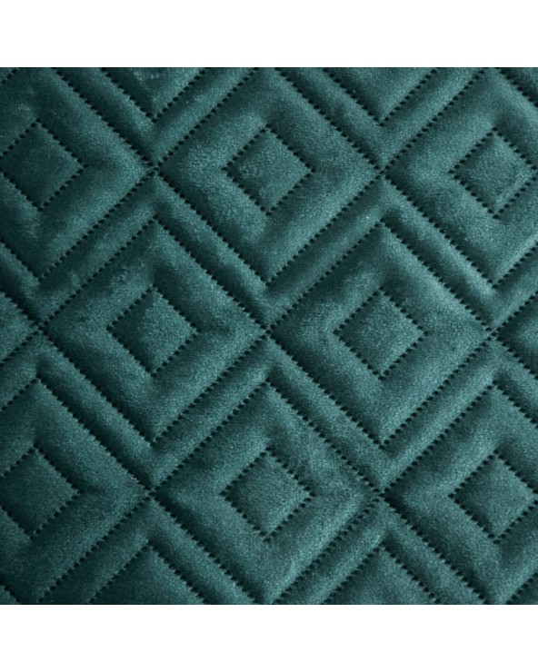 Narzuta velvet 170x210 Ariel 3 ciemnoturkusowa