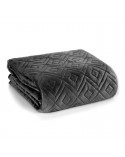Narzuta velvet 170x210 Ariel 3 czarna
