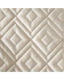 Narzuta velvet 170x210 Ariel 3 kremowa